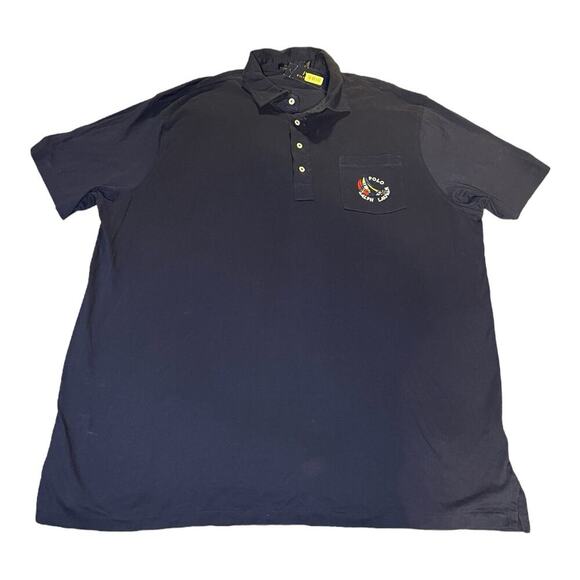 NWT Polo Ralph Lauren Sailboat Sailor Boat Yacht Regatta Pocket‎ Soft Shirt XXL - Picture 1 of 7